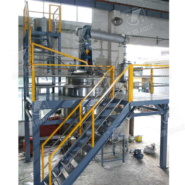 分散研(yan)磨攪拌(bàn)脫泡一(yi)體釜